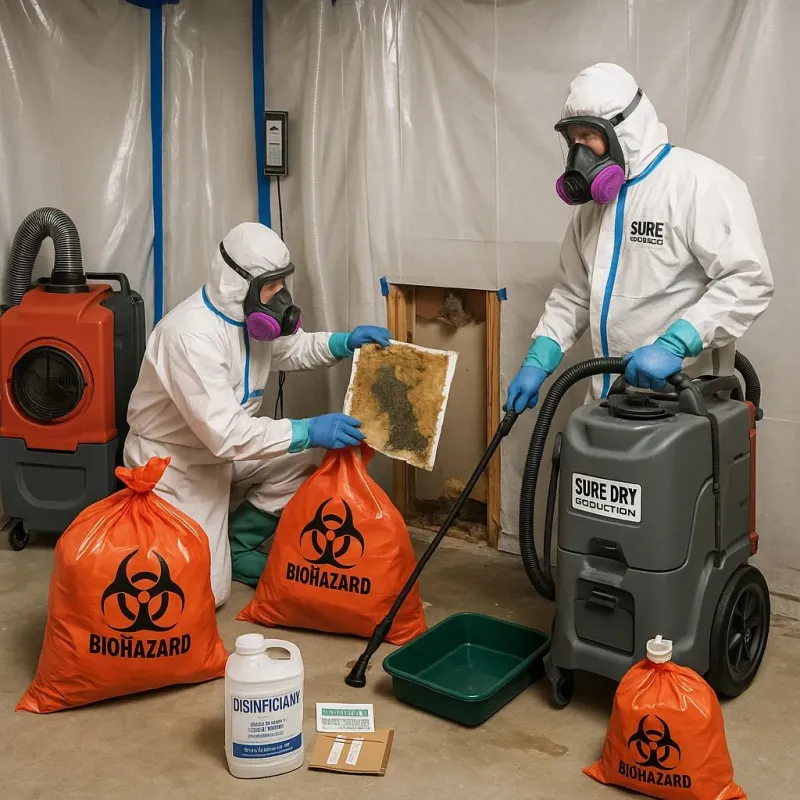 Contaminated Water Handling Protocols process in Gilbertsville, PA
