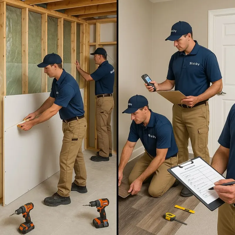 Repairs and Reconstruction process in Gilbertsville, PA